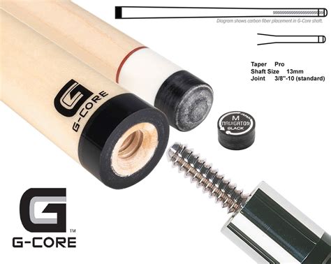 g core mcdermott|mcdermott pool cue shafts.